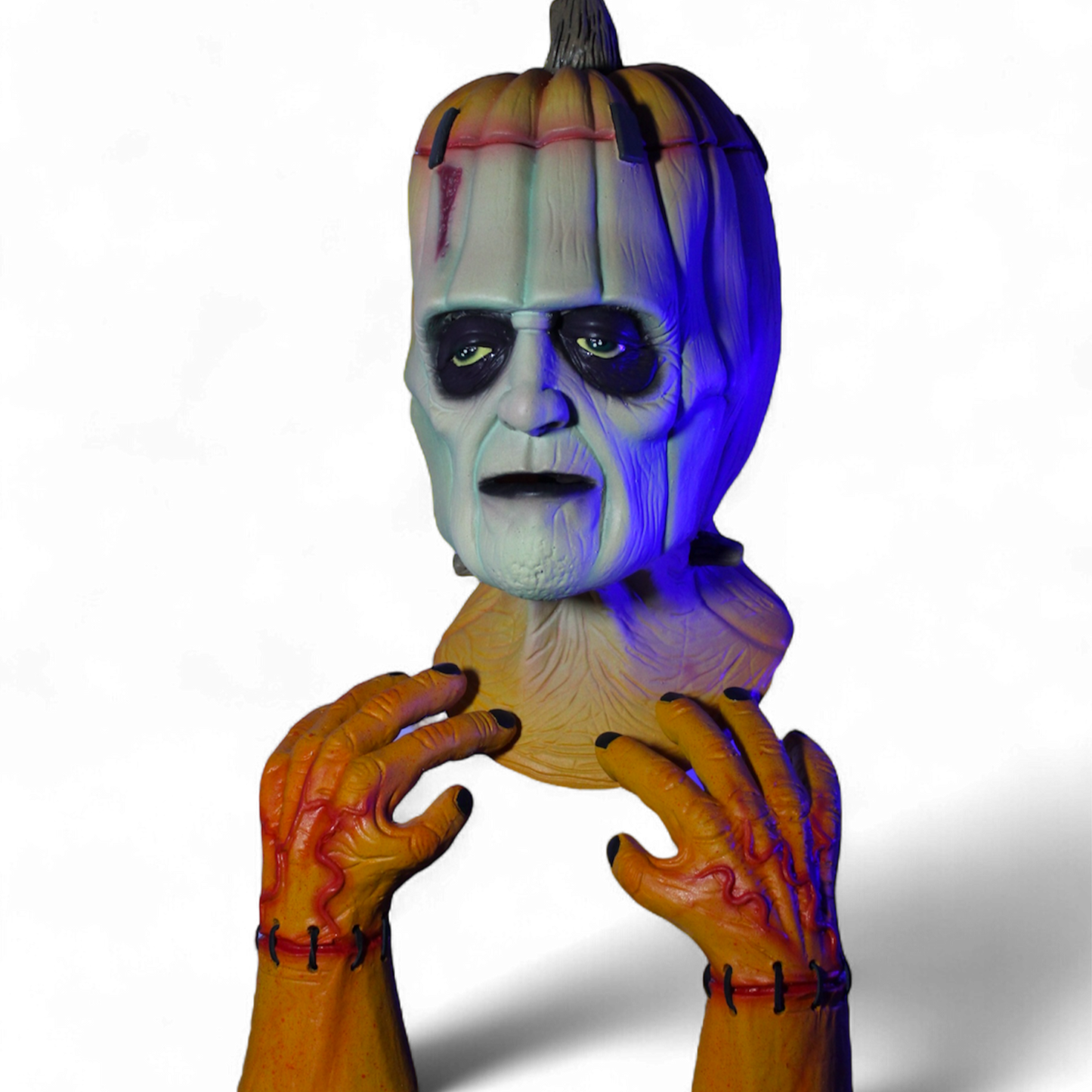 Gordon Deluxe Latex Mask and Gloves Set (Green Variant)