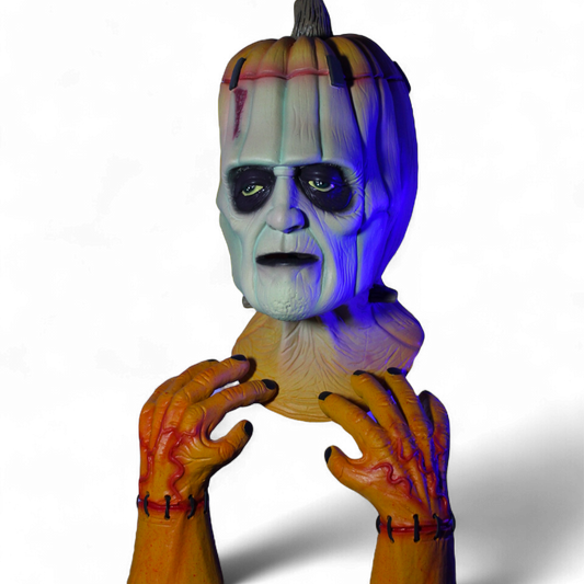 Gordon Deluxe Latex Mask and Gloves Set (Green Variant)