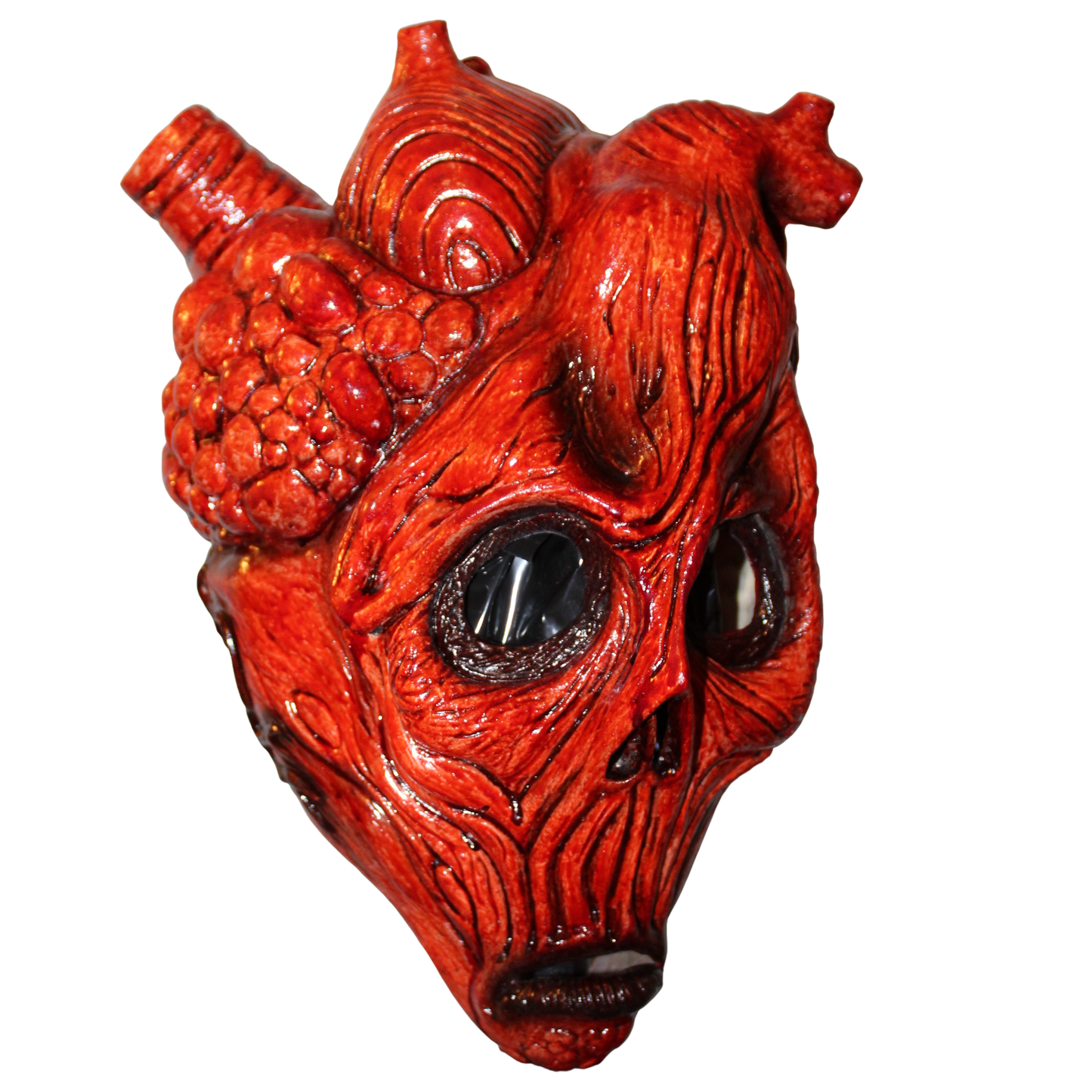 Heart Deluxe Latex Mask